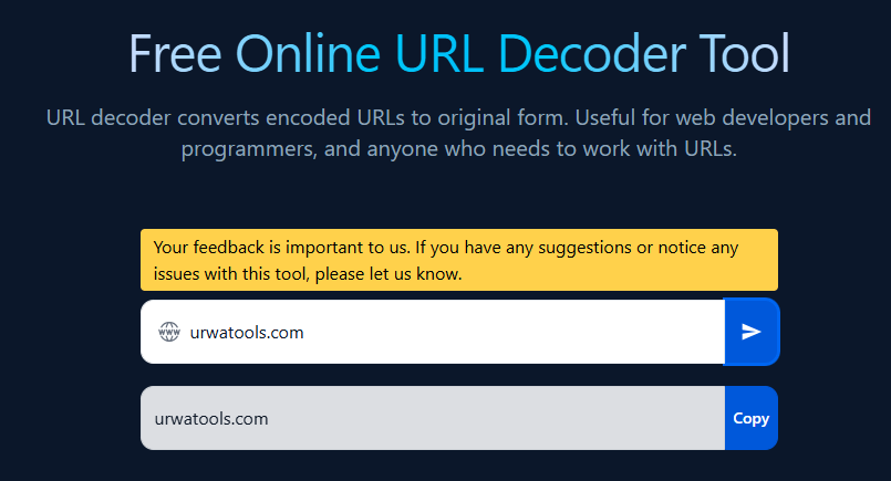 Decode URLs for SEO